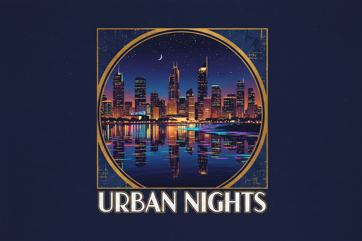 Marina Bay Lights Tee