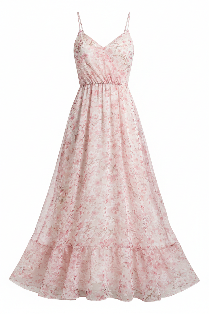 Sakura Bloom Summer Dress